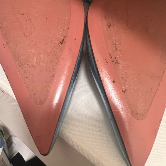 Amina muaddi glass shoes - Picture 6 of 8